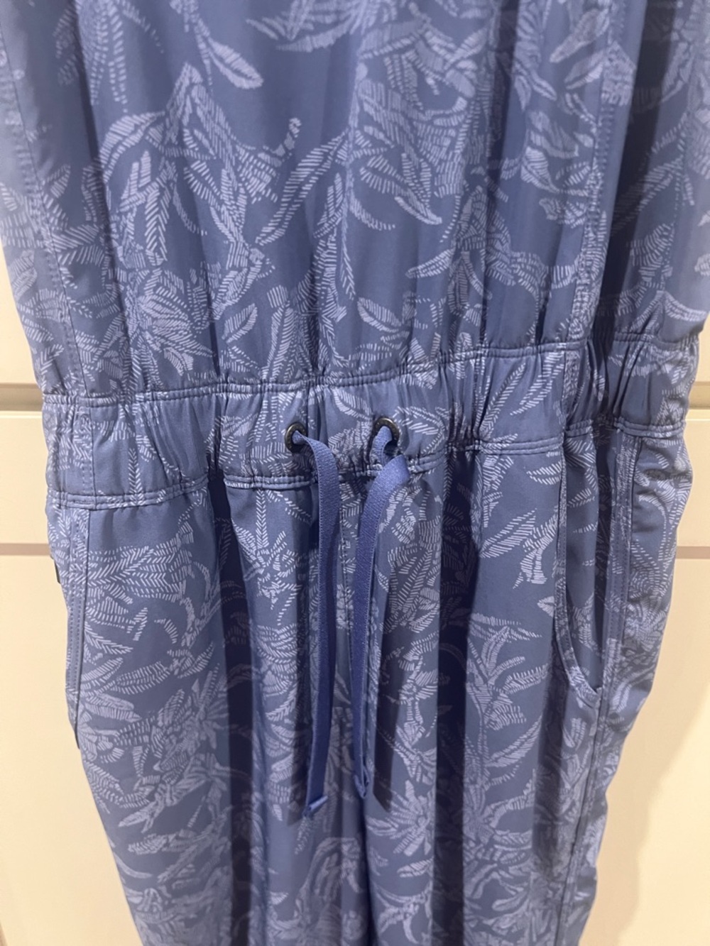 Patagonia Blue Floral-Print Jumpsuit - Picture 5 of 8